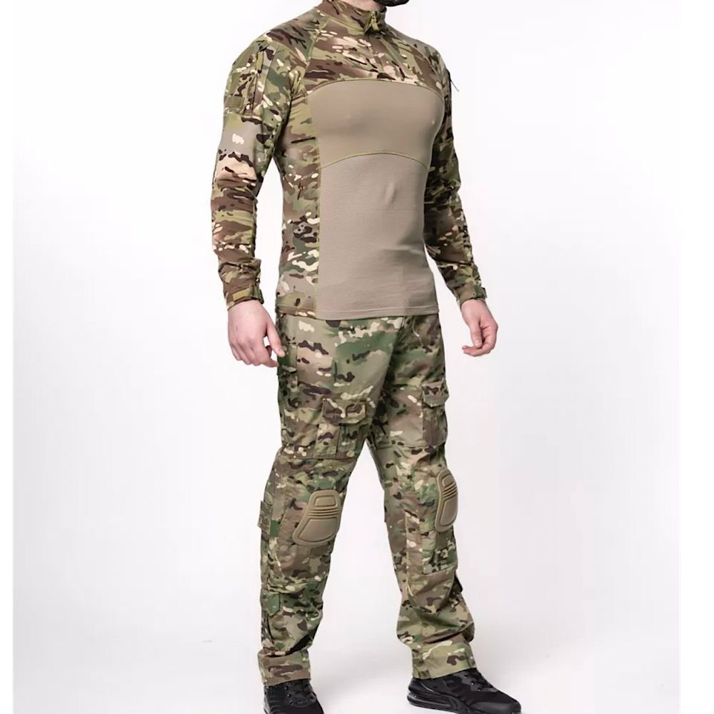 Костюм боевой Combat с наколенниками Мультикам