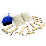 Световой песочный стол "Ученый Кот - Следы" Базовый