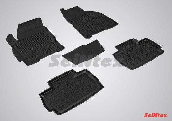 Резиновые коврики в салон Chery Very (2011-2016) "Высокий борт"