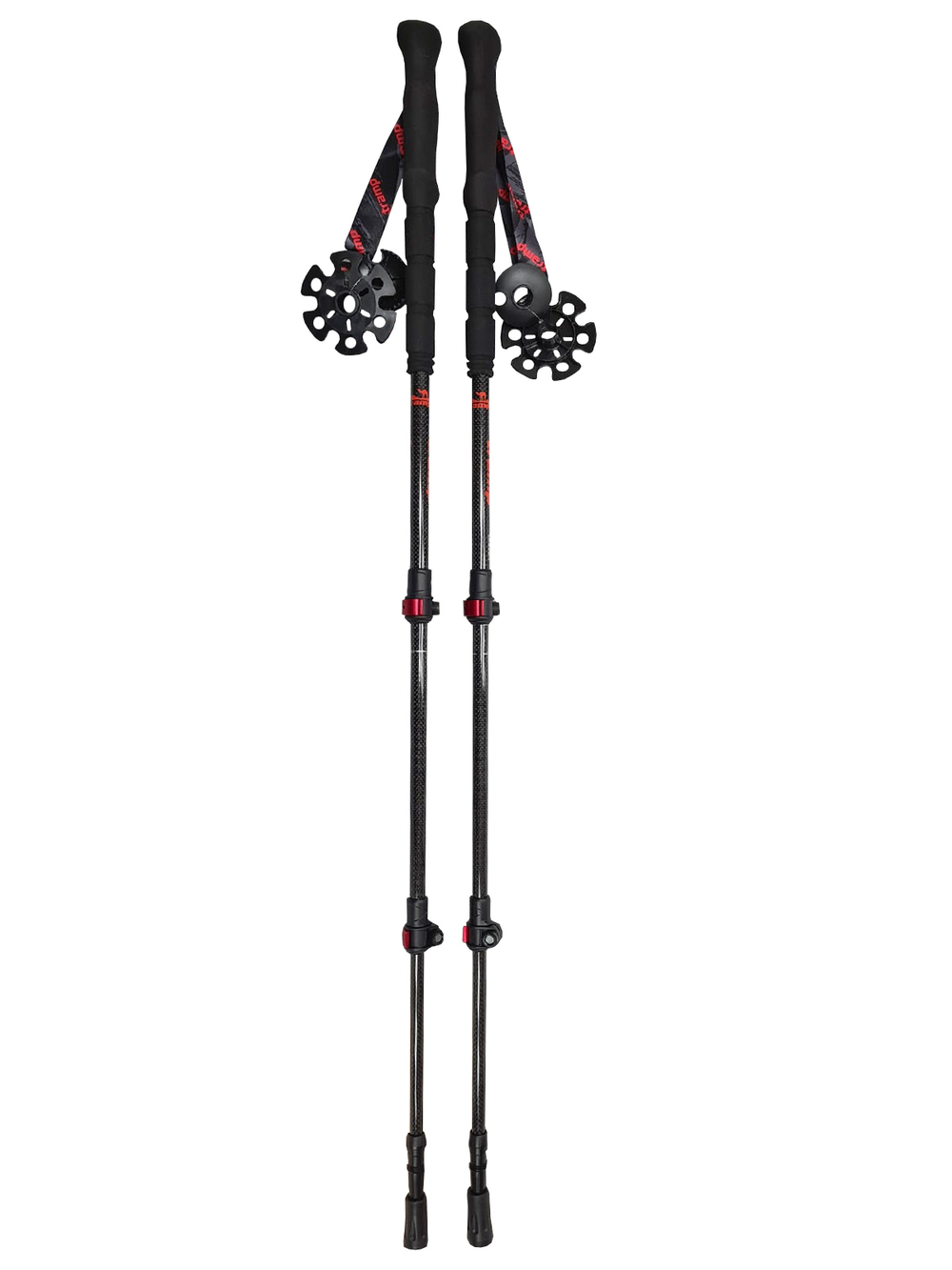 Палки треккинговые Tramp Carbon  (черный), артикул  TRR-015
