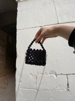 BYSASHAZEMLYA bag in black