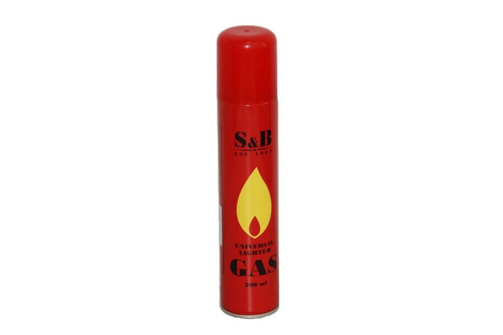 Газ для зажигалок S&B 250мл.