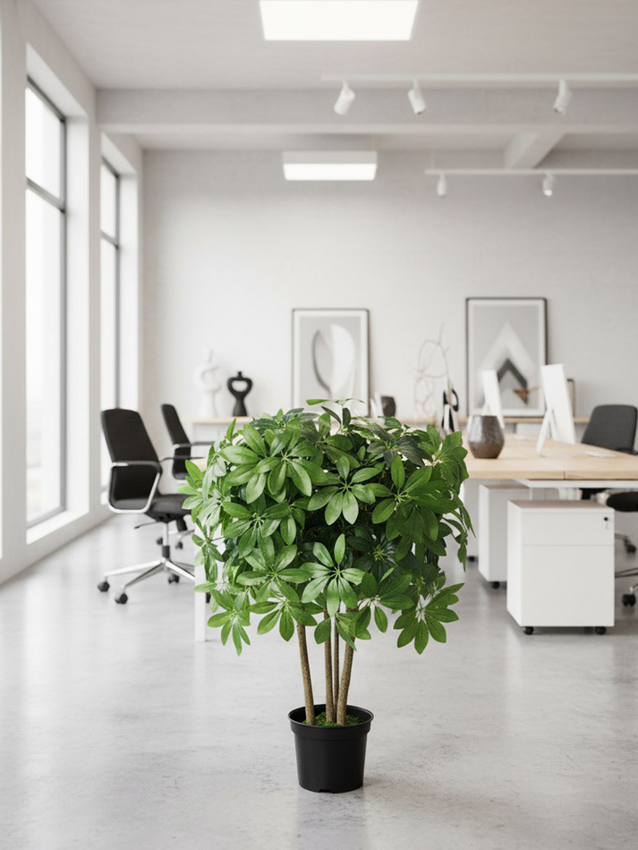 Шеффлера искусственная 80см в кашпо