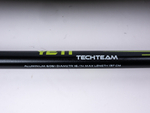 Палки для скандинавской ходьбы треккинговые Tech Team Yeti Green 115-135 см., двухсекционные телескопические алюминиевые, система-антишок