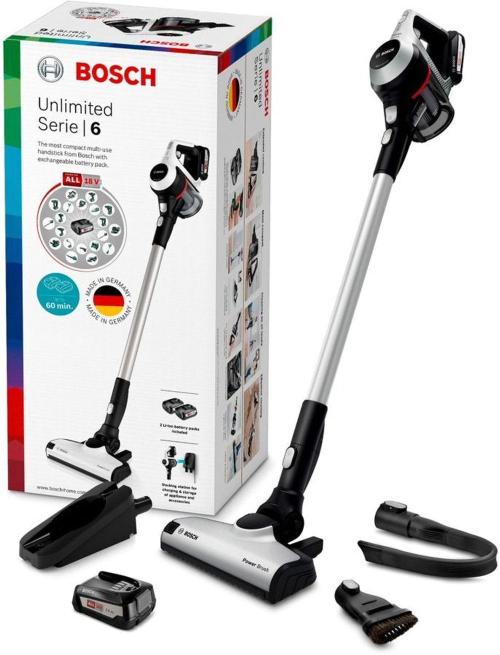 Пылесос вертикальный Bosch BCS 61BAT2