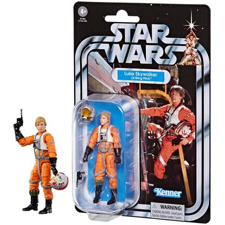 Hasbro Star Wars Vintage - Luke Skywalker (X-wing Pilot) Figure 9.5 cm Star Wars: A New Hope F9788 / артикул   E7763 F9788  / GTIN 5010996218674