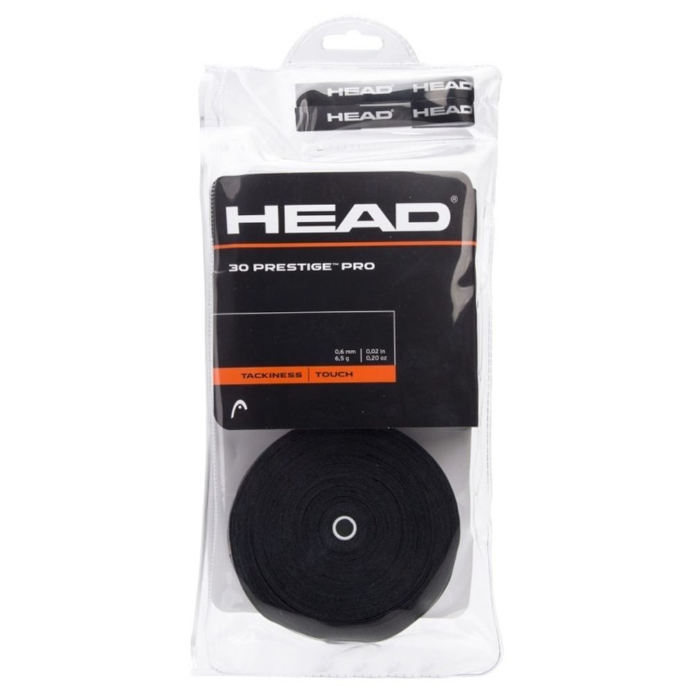 Аксессуары для тенниса Намотка овергрип HEAD PRESTIGE PRO 30 .