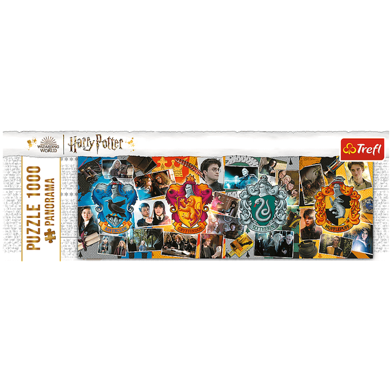 Puzzle &quot;1000 Panorama&quot; - Four Houses of Hogwart / Warner Harry Potter
