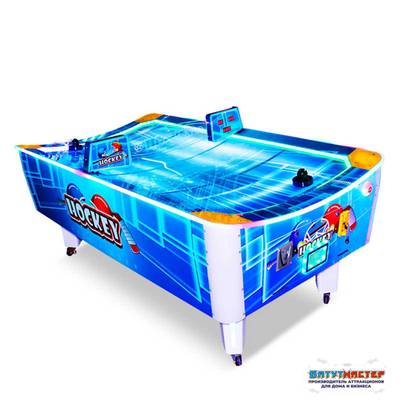 Детский игровой стол аэрохоккей «Ледник», 220×180×125 см