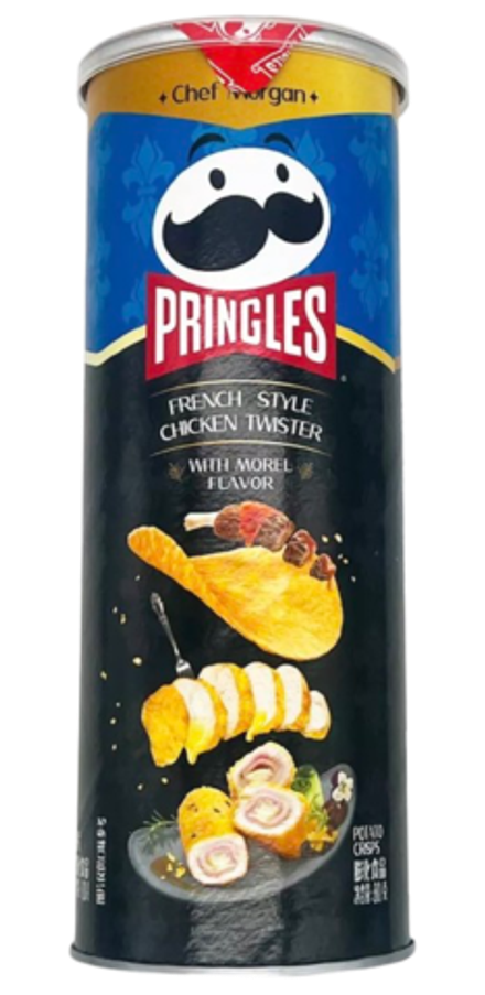 Чипсы Pringles со вкусом куриного твистера со сморчками