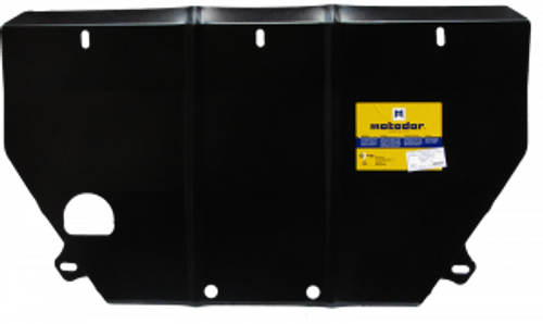 Защита картера Двигателя, КПП. 2 мм, Сталь. для Citroen C3 2002-2009, Citroen C2 2003-2008 MOTODOR.00405