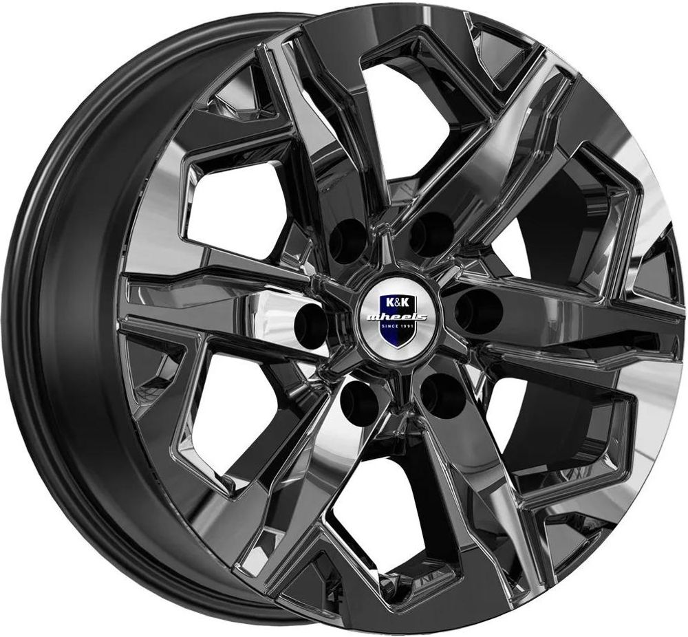 K&amp;K Тейт 7.5x17 6x114.3 ET 30 Dia 66.1 (кварц)