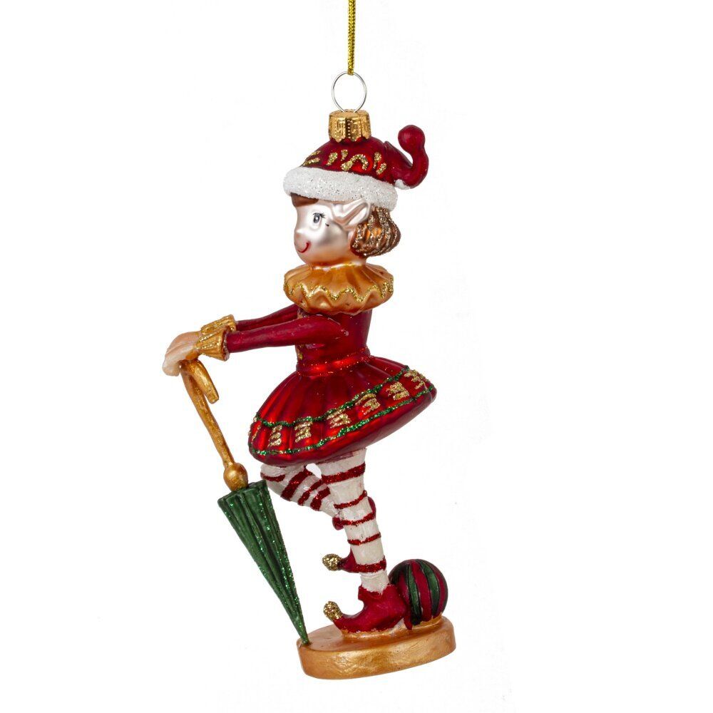 GAEM Украшение новогоднее "Девочка-эльф", L7,5 W5,5 H15,5 см