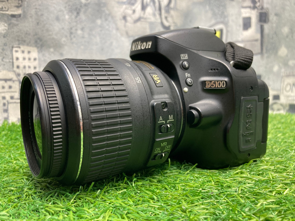 Nikon D5100 kit 18-55mm 3.5-5.6G VR 10.600 кадров
