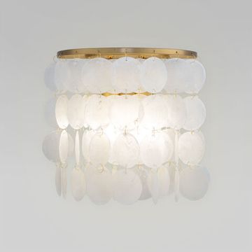 Бра с перламутром 2*Е14 60084/2 латунь/перламутр Sandra Eurosvet