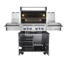 Газовый гриль Napoleon Prestige PRO-500, 6 горелок (с ИК-горелкой)