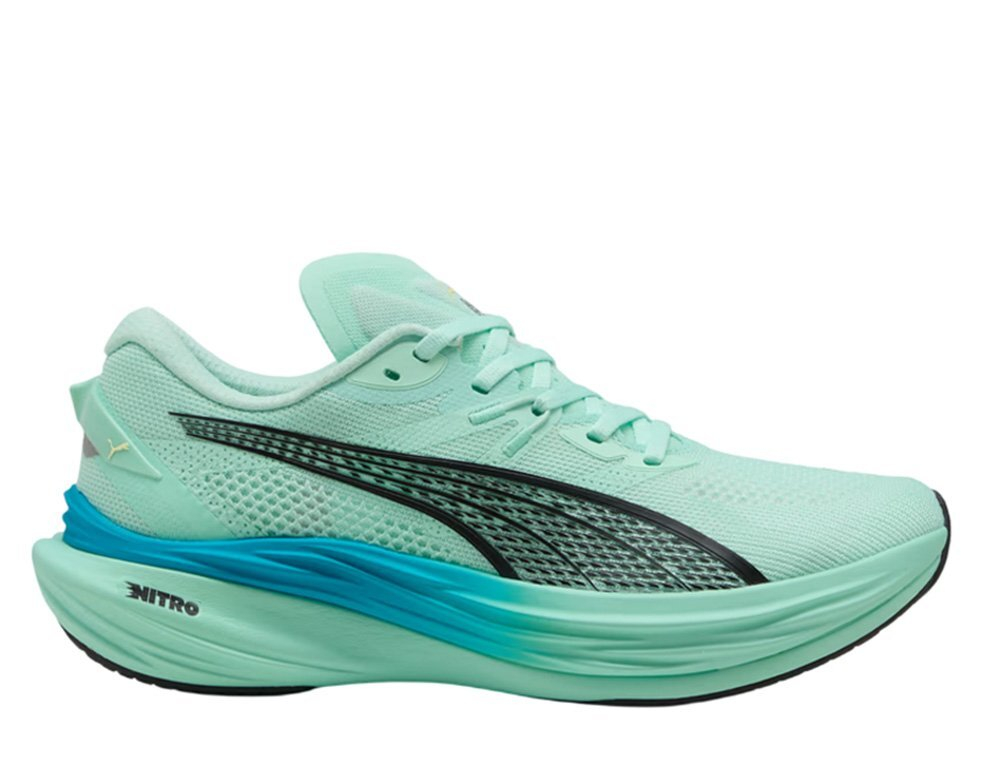 Кроссовки для бега мужские Puma Deviate Nitro 3 Мятные