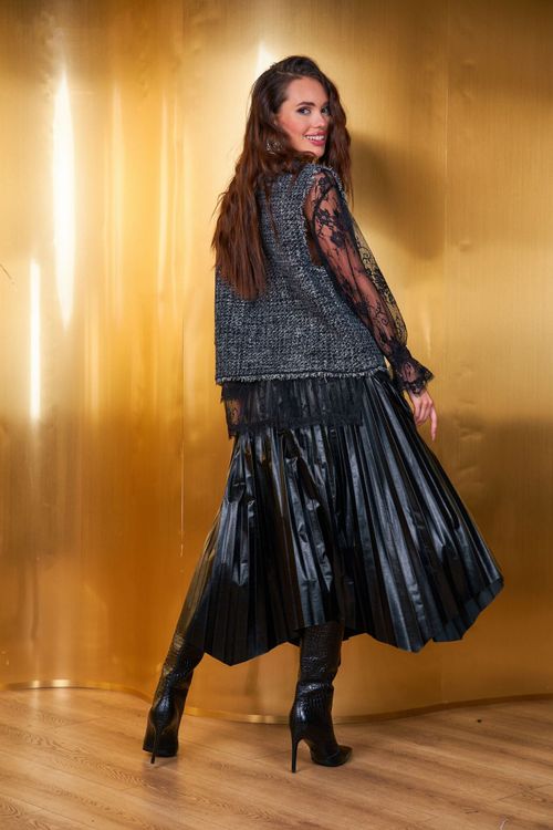 Кофта сетка/кружево