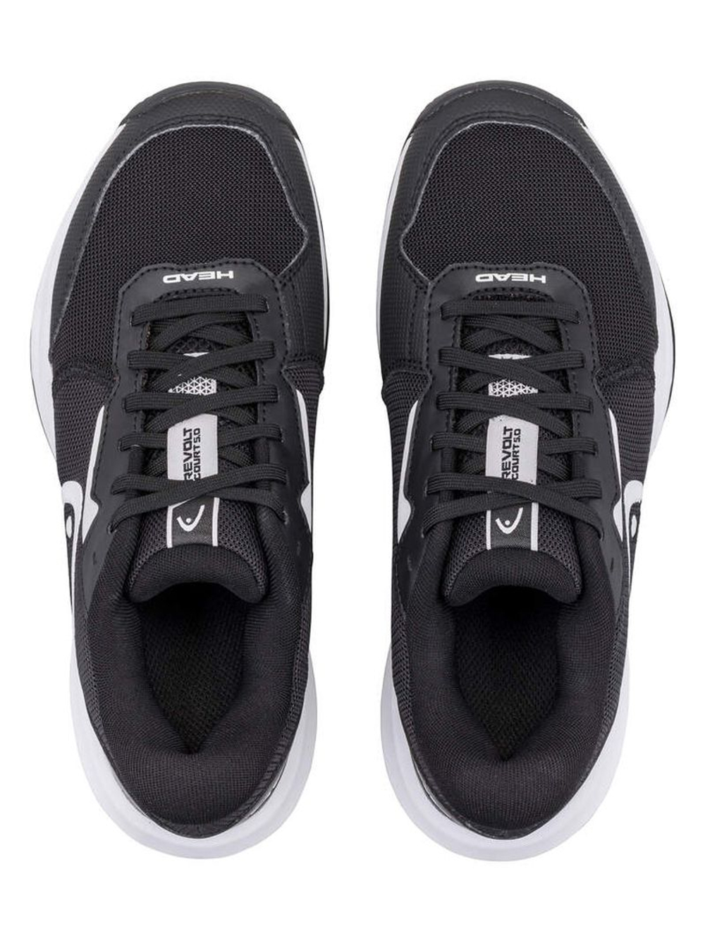 Женские Кроссовки теннисные Head Revolt Court 5.0 - black/white