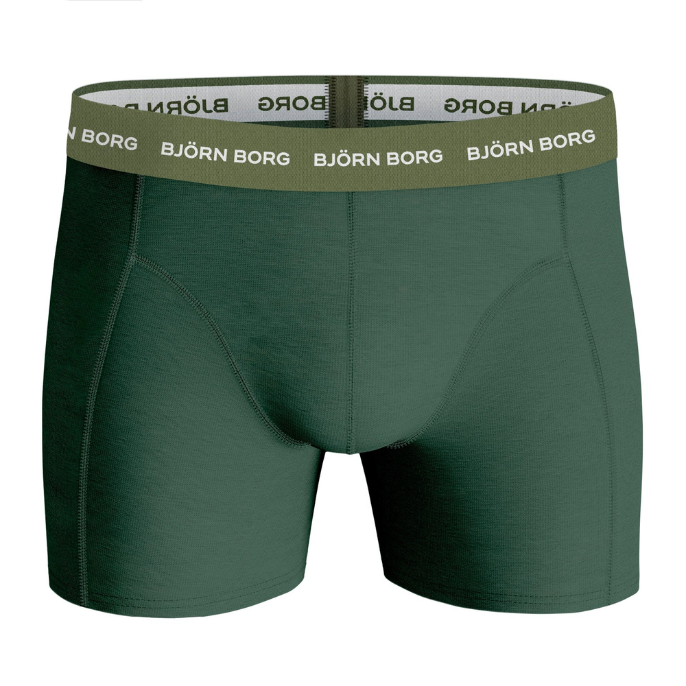 Мужские спортивные боксеры Björn Borg Short Sammy Solids 5P - black beauty