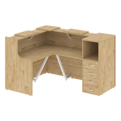 Onix Ресепшн O.R-K-26 Тиквуд Светлый 1973*1568*1187