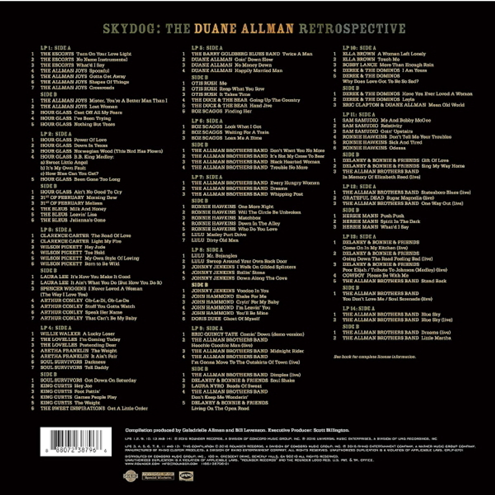 Duane Allman / Skydog: The Duane Allman Retrospective (14LP)