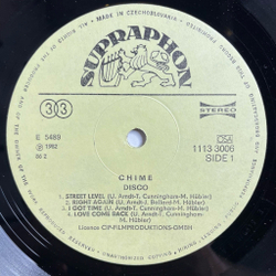 Винтажная виниловая пластинка LP Сбооник Диско Chime Disco (Чехословакия 1982)