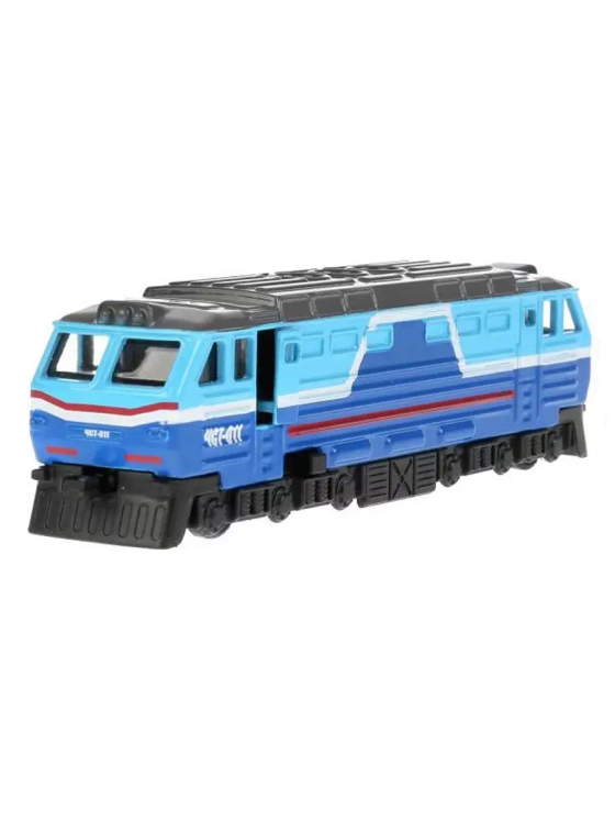 Игрушечный транспорт Электровоз синий