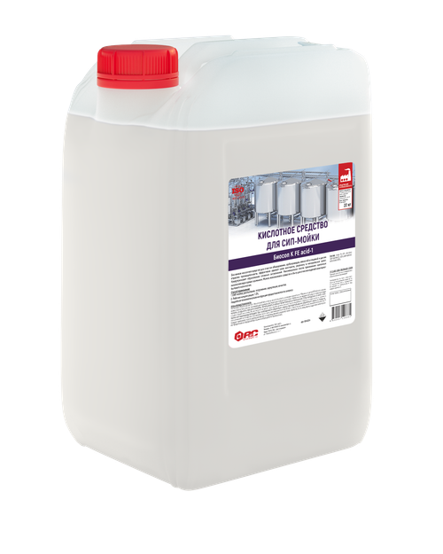 Кислотное средство для СИП-мойки Биосоп К acid 1, 22кг