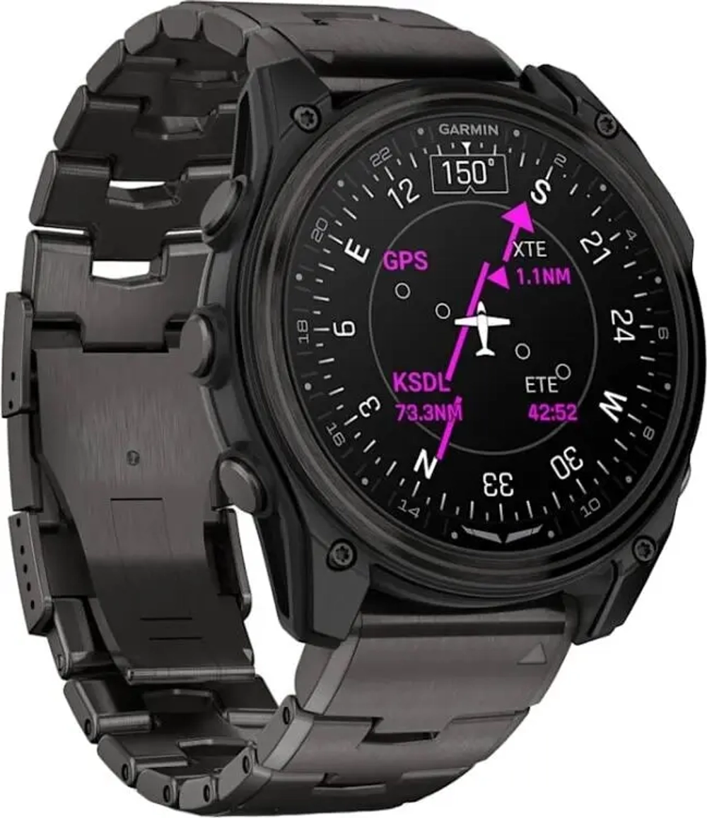 Умные часы Garmin D2 Mach 2 - 51 mm Carbon Gray DLC Titanium