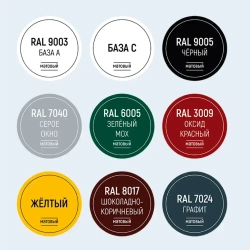 Грунт-эмаль 4 в 1 Лакра PROF IT, быстросохнущая, серая, 1,7 кг