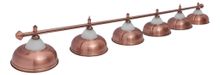 Светильник Fortuna Crown Red Bronze 6 плафонов