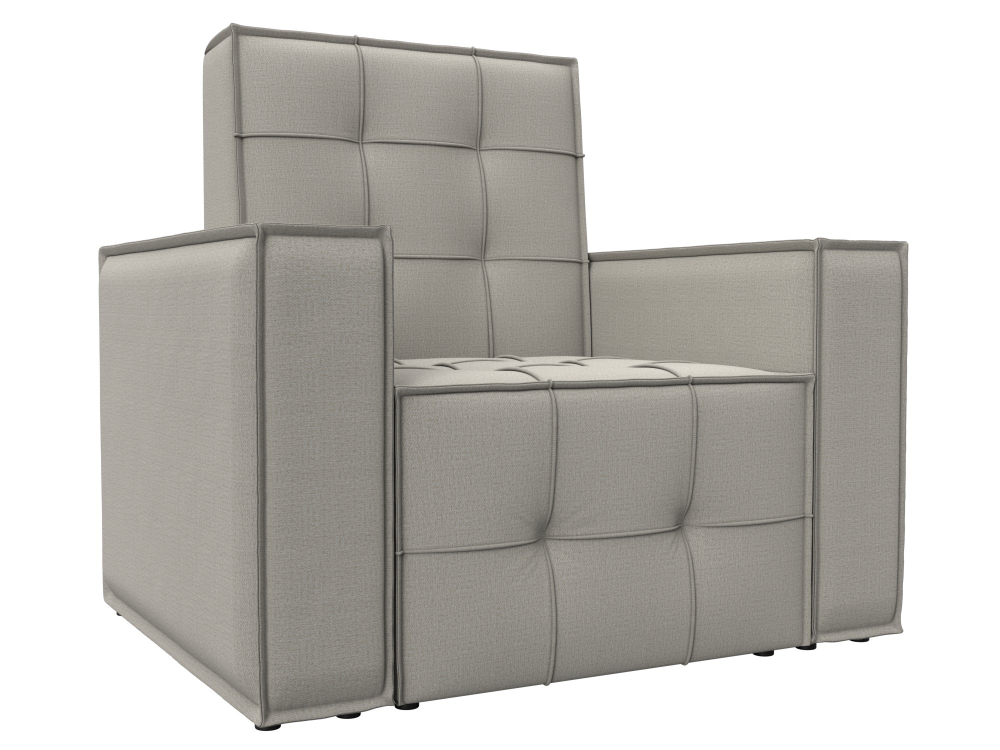 Кресло Лига-067, Амур 02 бежевый, Рогожка, 132285