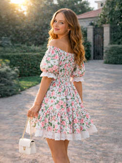 Сарафан платье летнее для девочки "Розочки"