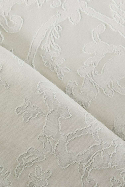 ZARA HOME САТИНОВАЯ ЖАККАРДОВАЯ ХЛОПЧАТОБУМАЖНАЯ СКАТЕРТЬ, СВЕТЛО-МЯТНО-ЗЕЛЕНЫЙ