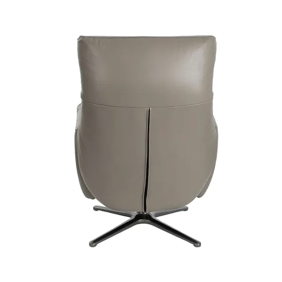 Кресло-реклайнер Angel Cerda 5092, серая кожа