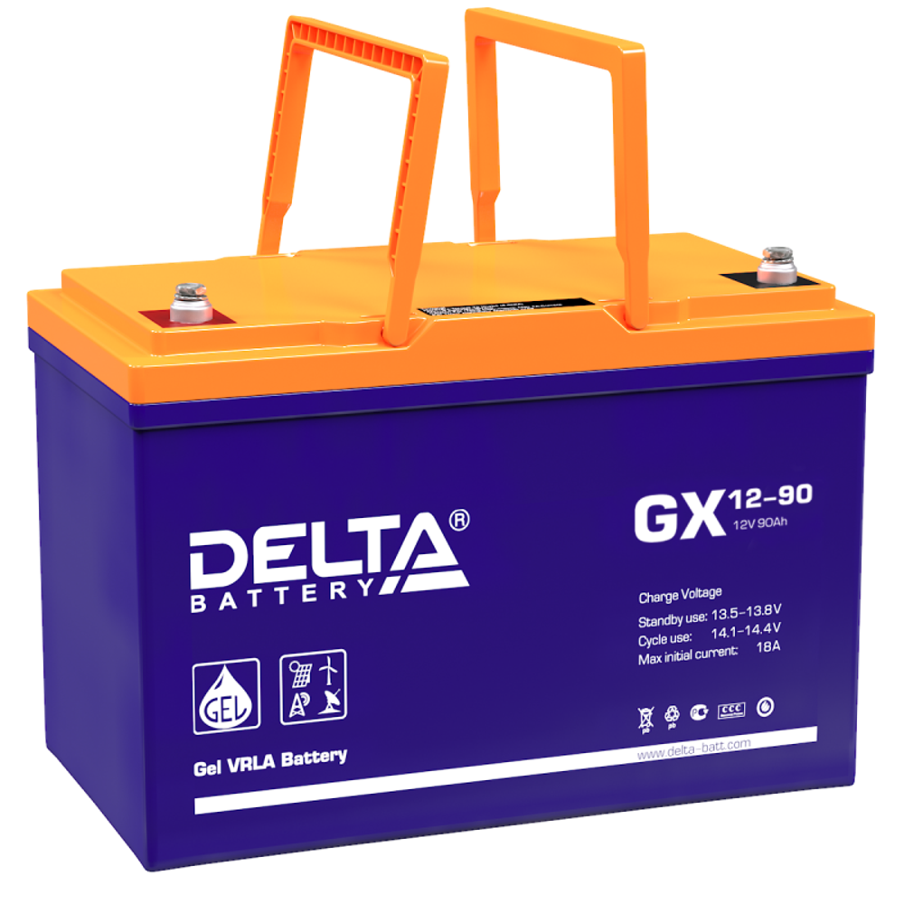 GX 12-90 аккумулятор Delta