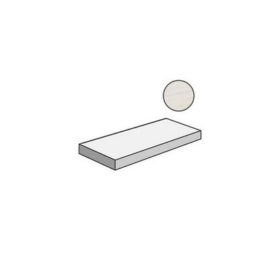 Ступень Charme Extra Lasa Scalino Frontale Nat 33х120 Ang.Dx Правая