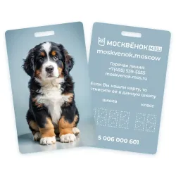 Карта Москвёнок DOGS №4 (проход + питание)