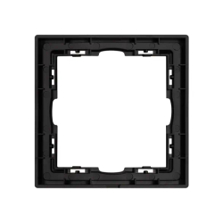 Рамка пластиковая FRM-NOBE-SFPL-1-BK (Arlight, -) 054212