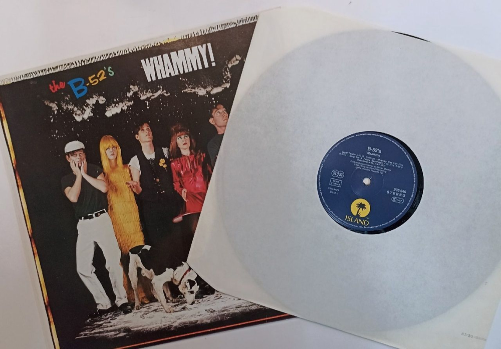 Винтажная виниловая пластинка The B-52's Whammy! (Europe 1983)