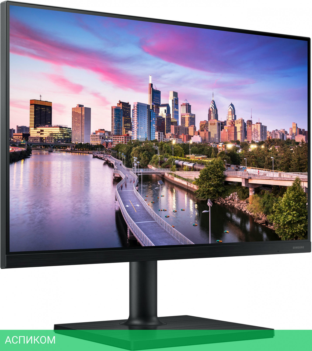 Монитор Samsung F24T450GY черный (LF24T450GYUXEN)