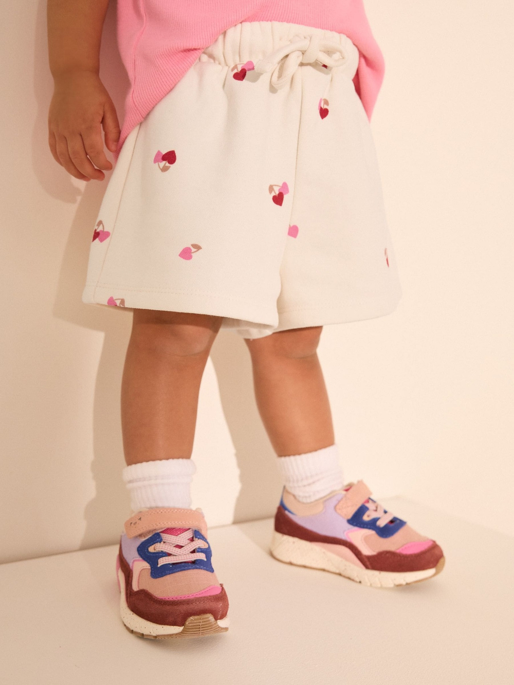 Шорты для девочки Next AD1-786, Кремовый