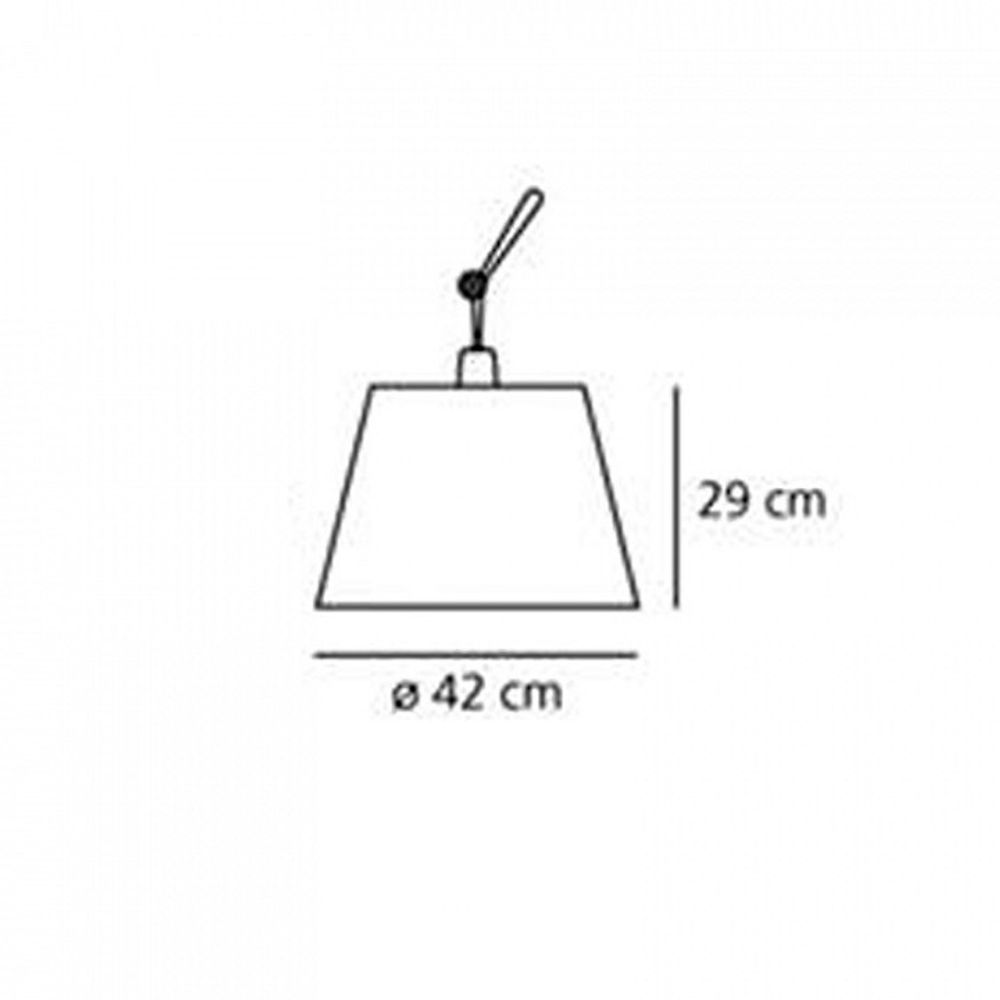 Плафон бумажный Artemide Tolomeo Mega 0780030A