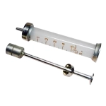 Шприц многоразовый 5мл Рекорд стеклянный с металлическим поршнем ШПм14