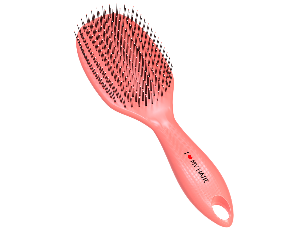 I Love My Hair Щётка "Spider Classic" 1502 L, глянцевая коралловая