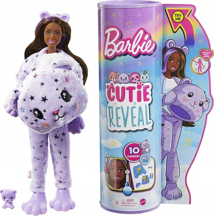 Кукла Barbie Cutie Reveal  мишка Тедди HJL57