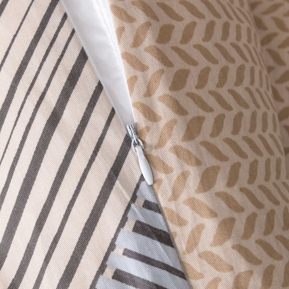 Комплект постельного белья Делюкс Сатин 100% хлопок на резинке LR603