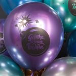 Шар (12''/30 см) Детка, ты просто Бомба, Ассорти, хром, 2 ст, 25 шт.