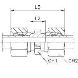 Соединение P DL08 14х1.5 (в сборе)